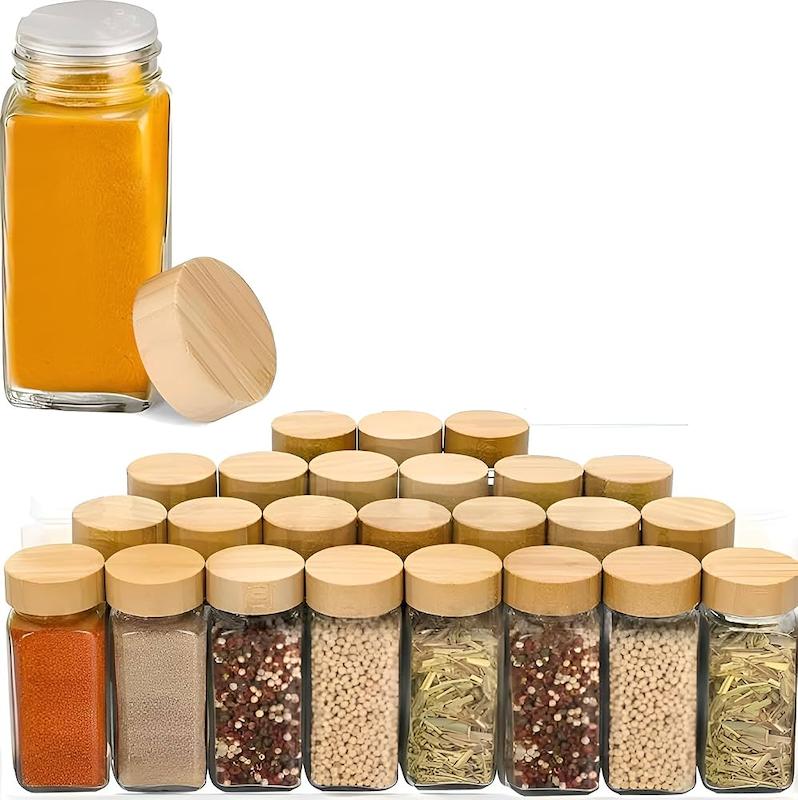 ادویه پاش چوبی با درب چوبی - تصویر 3